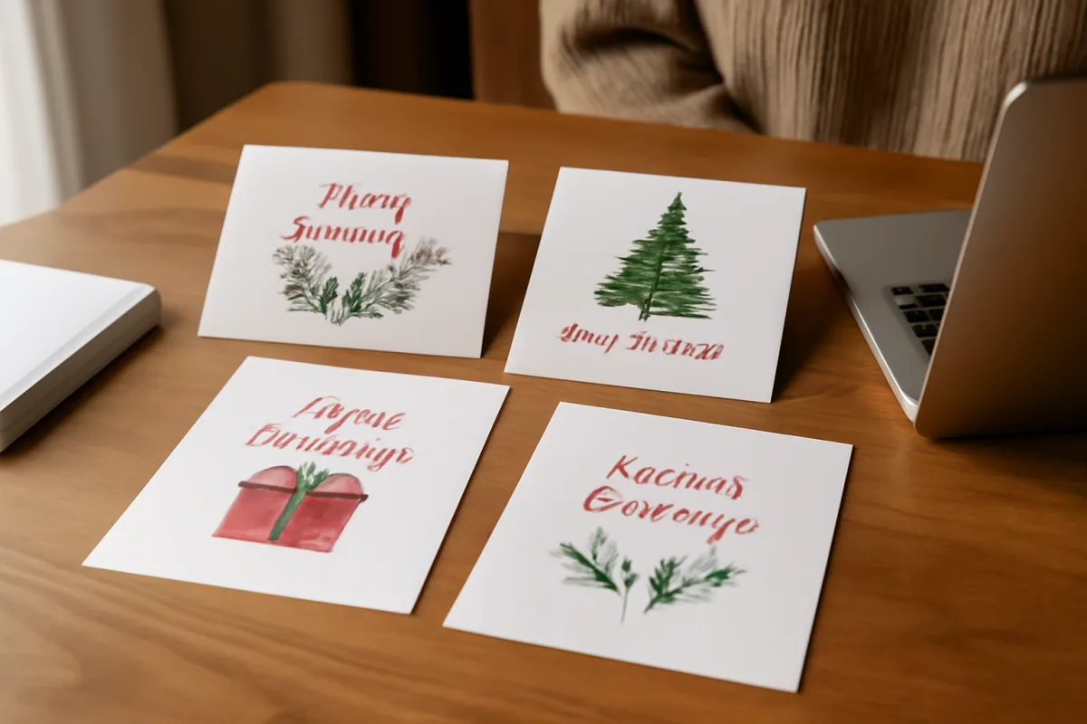 Biglietti di auguri natalizi da stampare gratis in pdf: dove scaricarli pronti all’uso