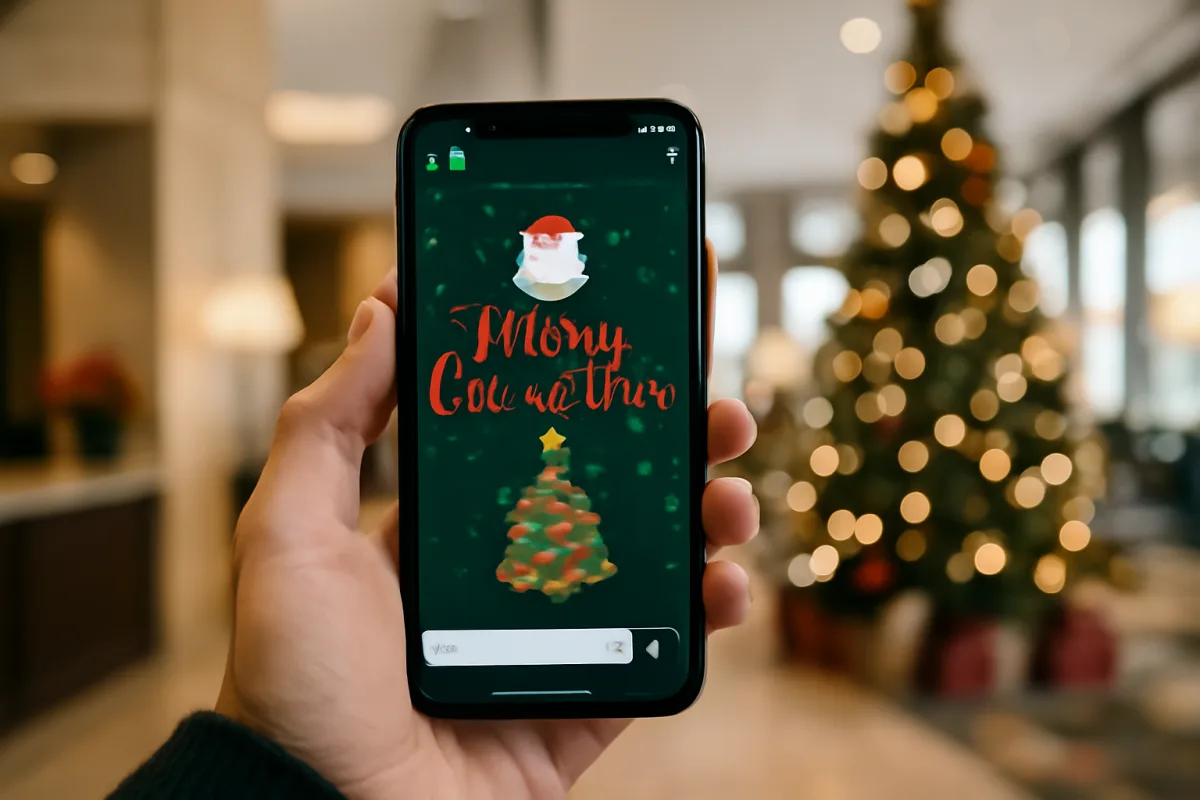 Immagini di buon Natale animate per WhatsApp: il trucco per sorprendere tutti