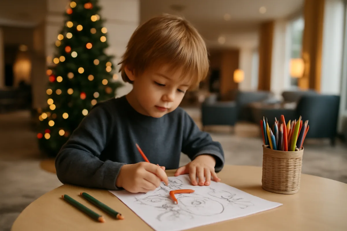 Immagini di buon Natale per bambini da colorare: ecco come renderle speciali