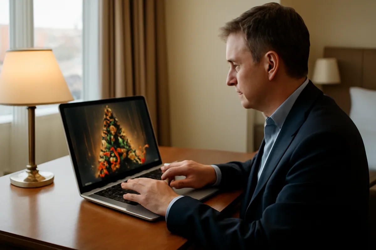 Sfondi natalizi per desktop HD: le immagini che cambiano l’atmosfera sul pc