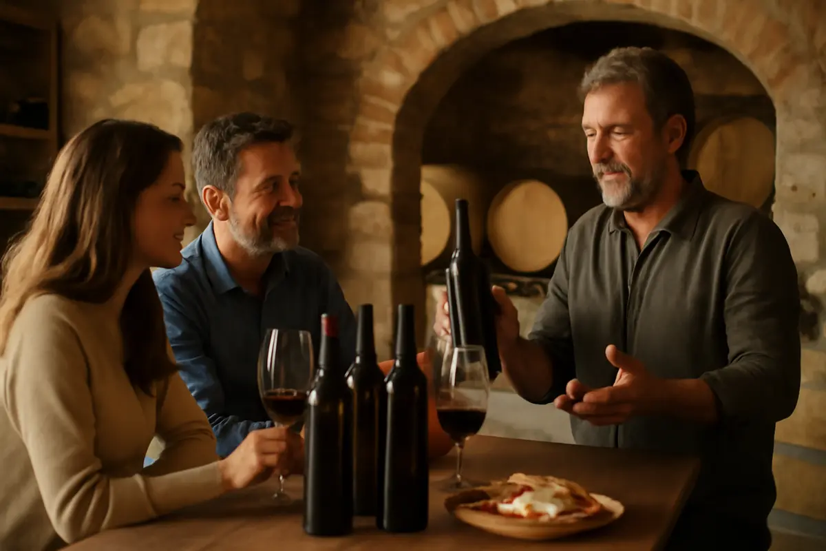 Degustazione di vini in piccole cantine italiane: l’ospitalità del produttore fa la differenza