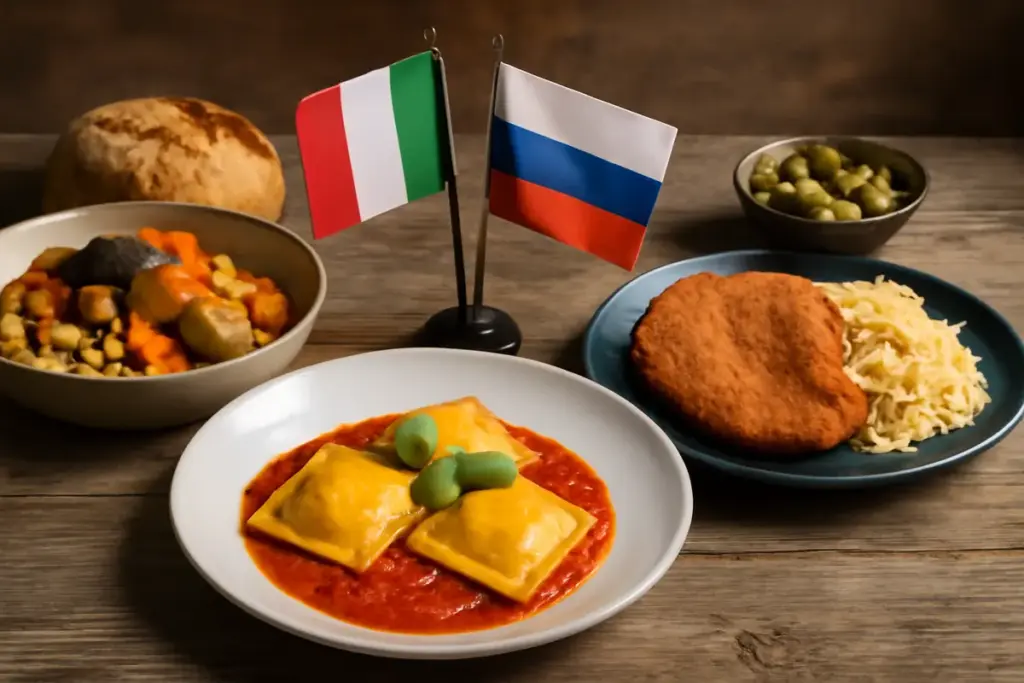 La cucina di confine in Italia: piatti unici nati dall’incontro di culture diverse