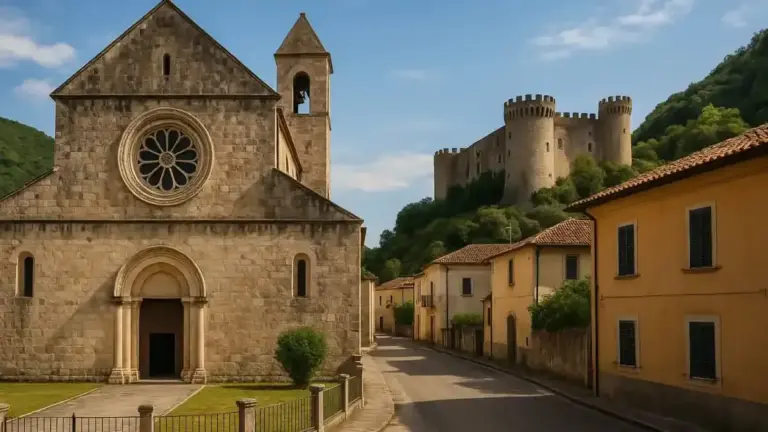 Sarnano tra mattoni e Sibillini: come salire fino a Piazza Alta leggendo il borgo medievale senza saltare i passaggi intermedi