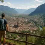 Barga si legge salendo verso l’Arringo: Duomo, Palazzo Pretorio e panorama spiegano il ruolo del colle