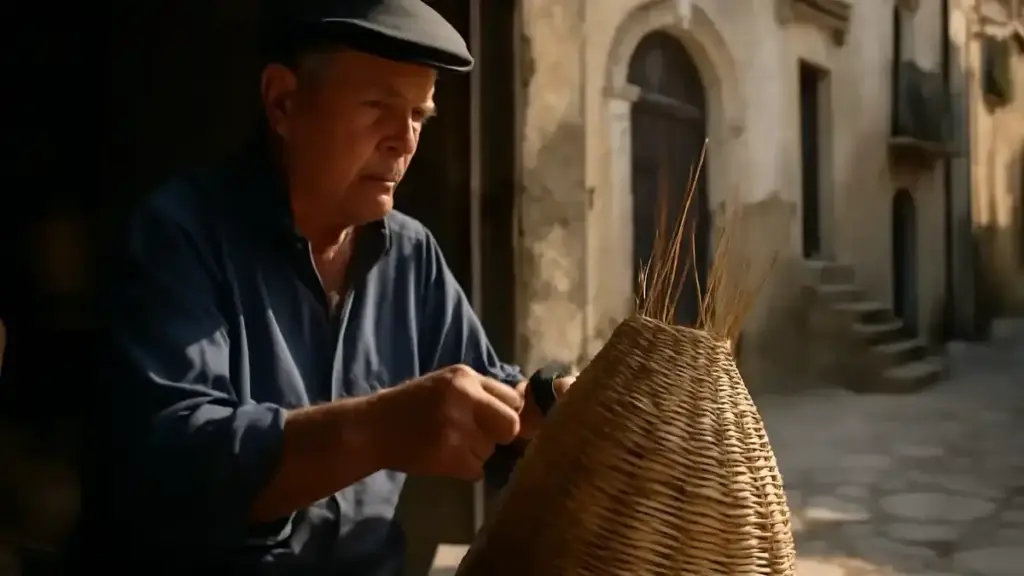 Artigianato dell’intreccio in Sicilia: cosa osservare in un laboratorio tra materiali e lavorazioni