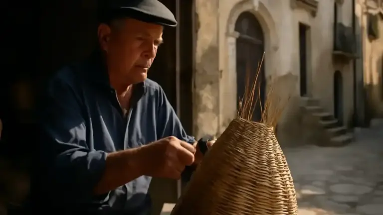 Artigianato dell’intreccio in Sicilia: cosa osservare in un laboratorio tra materiali e lavorazioni