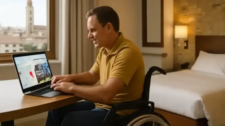 Camera d’hotel accessibile: le domande precise da fare prima di confermare il soggiorno
